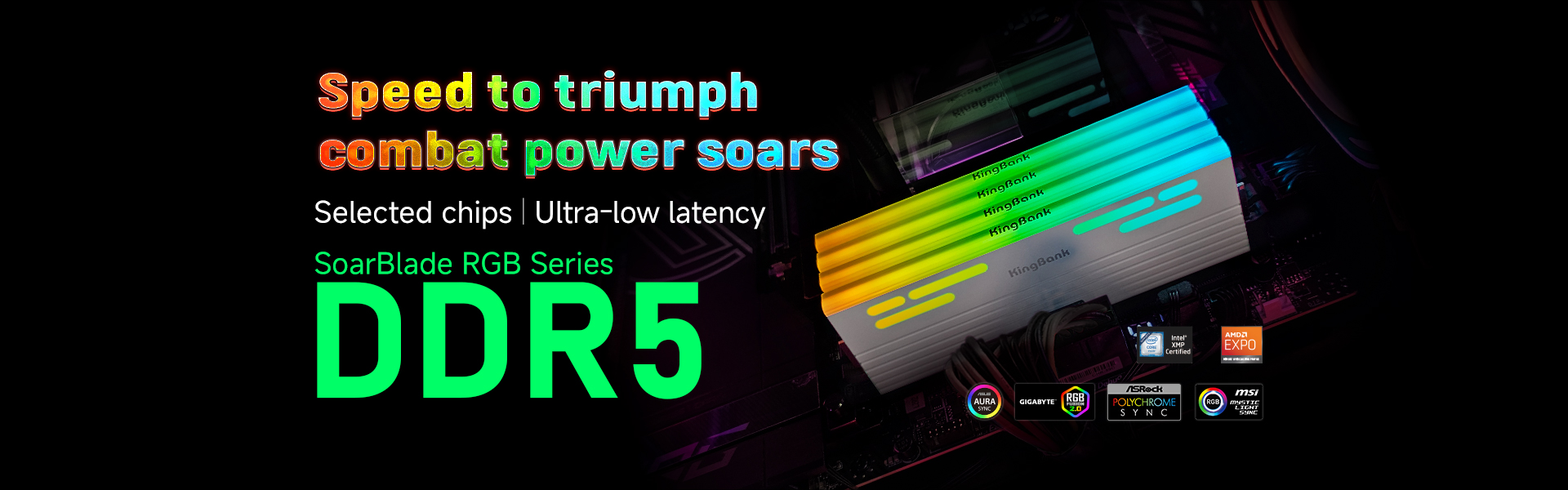 KINGBANK SOARBLADE KFRW DDR5 RGB SERIES